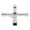 OriGlam 4-Way Multi-Functional Utilities Key Tool for Electric, Water, Gas