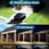 Olafus 130W Motion Sensor Outdoor Light Plug in, Motion Flood
