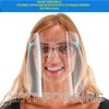 BFhongly Pack of 10 Face Protection with Glasses Frame, Ultra