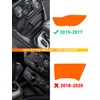 Savadicar - Bandeja de almacenamiento frontal para Jeep Renegade 2015-2017,