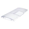 easyPART Compatible/Replacement for Beko 4807860100 Freezer Drawer Panel Top Centre