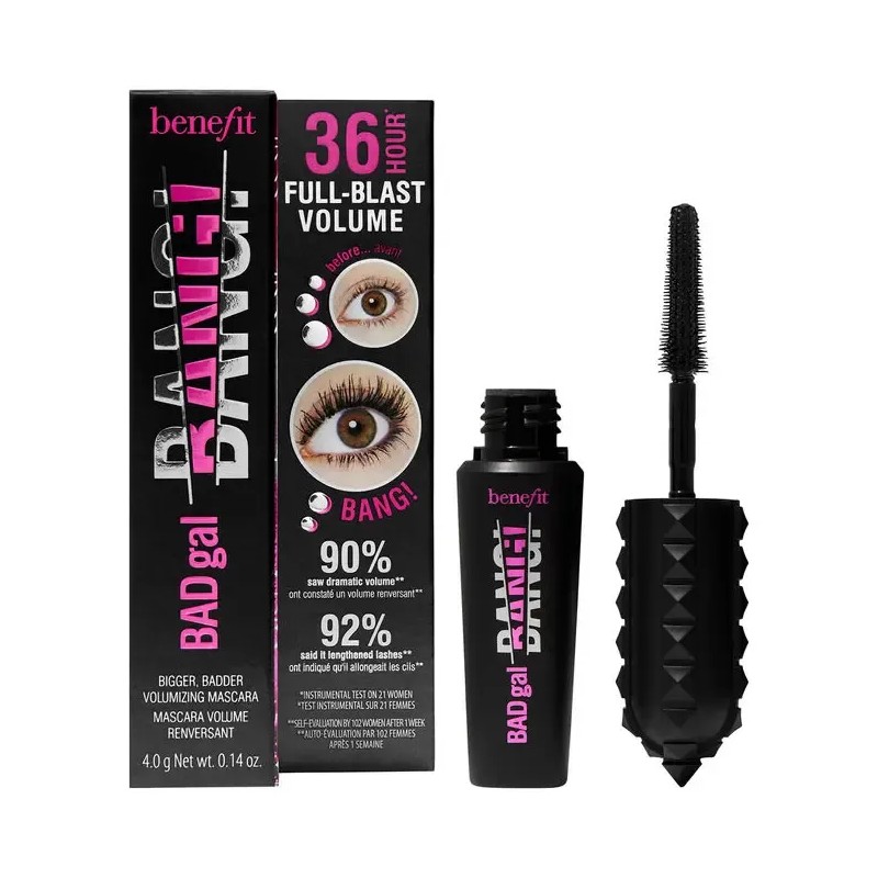 Máscara de Pestañas Benefit BADgal Bang! Black Voluminizadora 4g