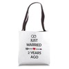 2 years Wedding Anniversary Tote Bag