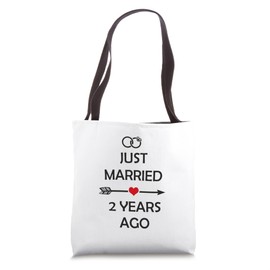 2 years Wedding Anniversary Tote Bag