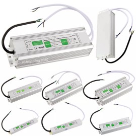 Yuarisx Outdoor Waterproof Power Supply Adapter Transformer AC - DC 12V LED Light Driver - 150W, 12V