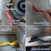 12Pcs Crevice Cleaning Brush,Small Gap Cleaning Brushes for Cleaning Bathroom,Kitchen,Window