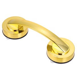 Gold Suction Grab Bar, Removable Bathroom Safety Handle