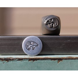 8mm Southwest Bear Metal Punch Design Stamp - Supply Guy - CH-553