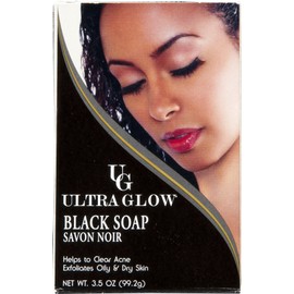Ultra Glow Black Soap, 3.5 Oz