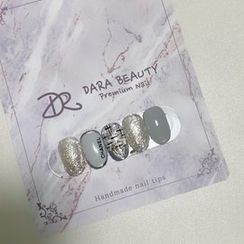 Dara Beauty October Art of the MonthTweed Check Nail❣ - Not selected / 다라뷰티 10월 이달의아트트위드체크네일❣ - 선택안함