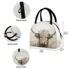 Highland Cow Lunch Bag for Women Men Reusable Insulated Lunch