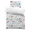 MUSOLEI Children's Car Duvet Cover 90 Single Bed 135 x