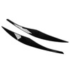 2PCs Front Headlight Eyebrow Cover Car Exterior Trim Replacement for
