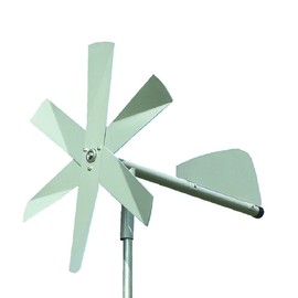 18 in Eco-Friendly Windmill Mole Chaser with Ball Bearing Shaft