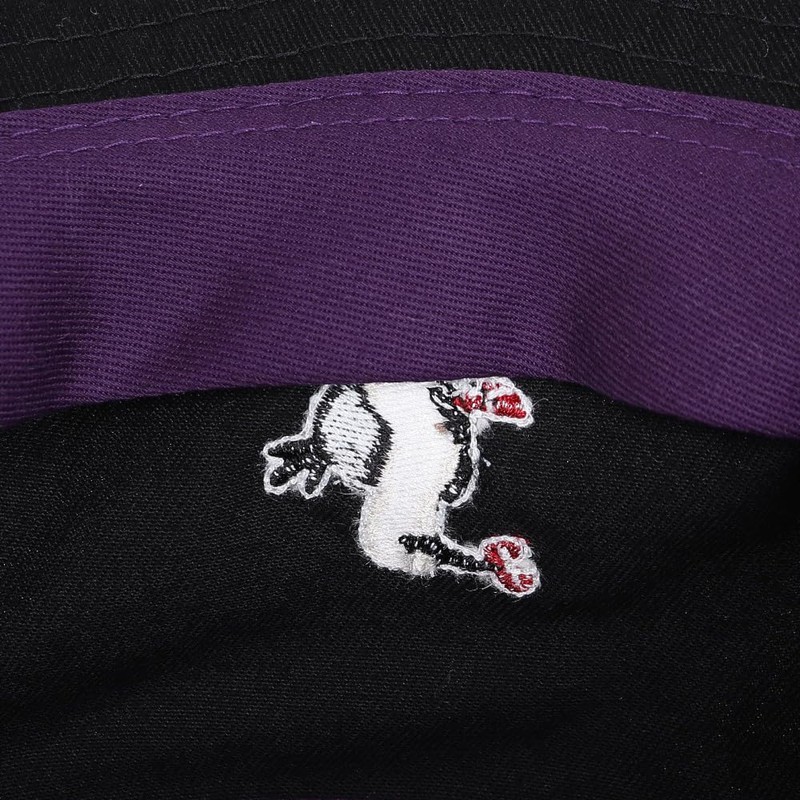 Chums Bucket Hat Embroidery Men's, Black, Free size