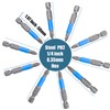 Treki Magnetic Ph2 Phillips Screwdriver Bit Set,10PCS 1/4 Hex Shank