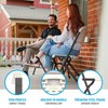 Lifetime Folding Chairs, Heavy Duty Foldable Chair Contoured for Comfort,