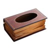 Itian Vintage Style Antique Wooden Tissue Paper Stacking Tissue Box