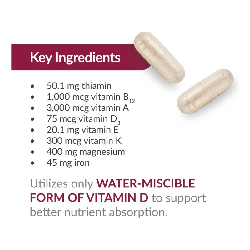 Bariatric Advantage Ultra Multivitamínico Hierro 90 Cápsulas