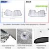 Front Windshield Sunshade for Toyota Land Cruiser Prado LC250 2024-2025