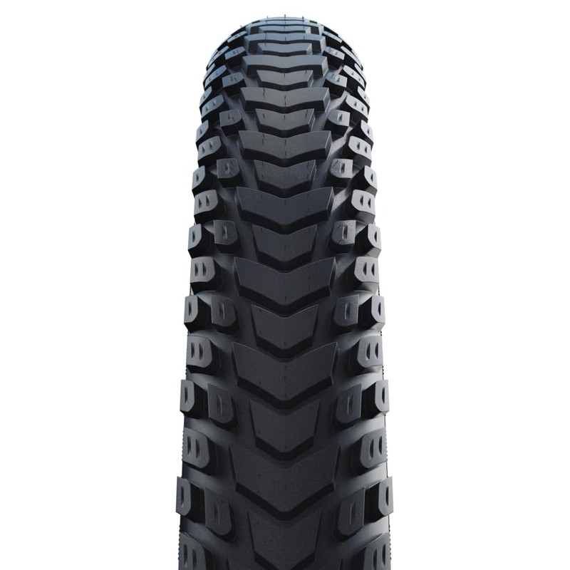 Schwalbe Marathon Mondial Tyre, Black/Reflective, V-Guard Folding, 28x1.75 (47-622)