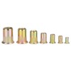 165PCs Rivet Nuts Set Hardware Fastener Hand Tools Knurled Industrial