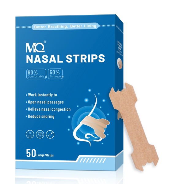 MQ MQ 50ct Upgraded Nasal Strips for Snoring Nose Strips