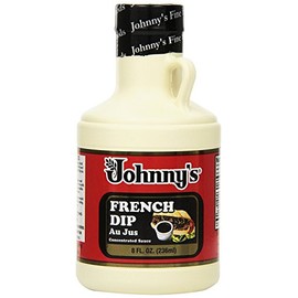 Johnny's French Dip Au Jus Concentrated Sauce, 8 Fl Oz (Pack of 6)