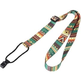 JJLFresheners 1Pc Multicolour Ukulele Strap Adjustable Bohemian Style Printing Ribbon Clip-on Guitar Belt Instrument Guitar Sling Accessories Ukulele Accessories, Guitar and Bass Accessories