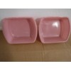 MEDLINE (LOT OF 2)Medline Graduated Rectangular Wash Basin,Rose Color, 6-Qt