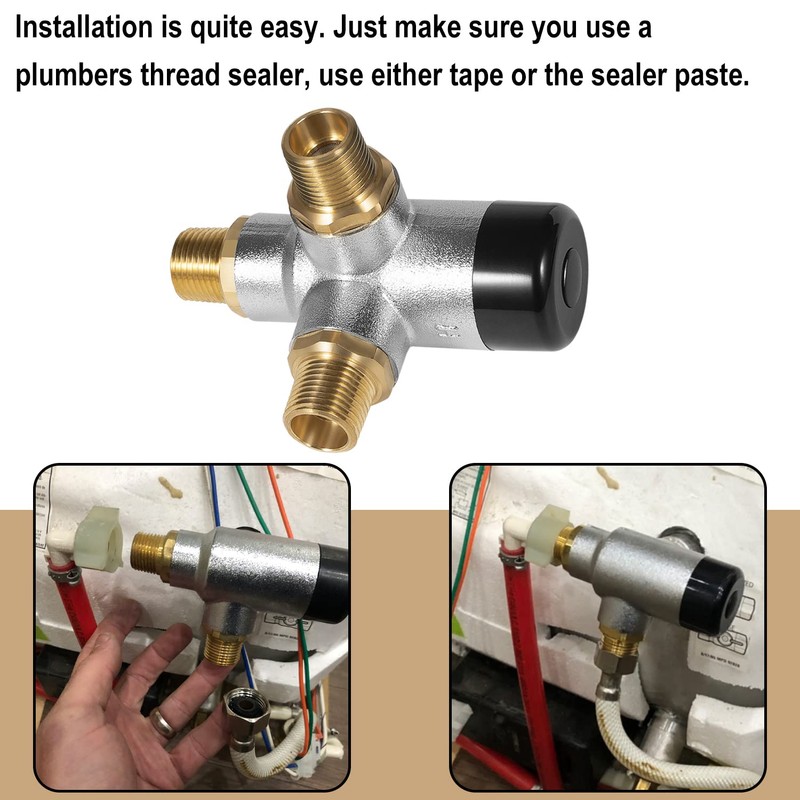 90029 Mixing Valve Compatible with Atwood XT Series Water Heater,