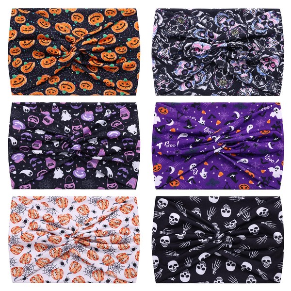 HAUHC Extra Wide Headbands for Women, 7'' Large Cotton Like