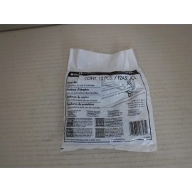 ClosetMaid 7561-20 Concrete U-Shaped Shelf Clips for Wire Shelving - Metal 