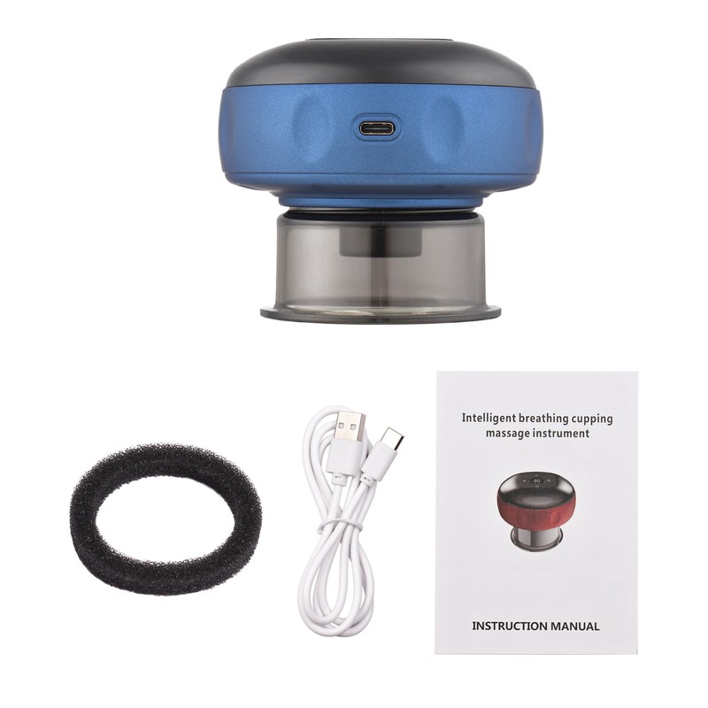 Electric Heat Cupping Device 12 Model Wireless Intelligent Vacuum Scraping