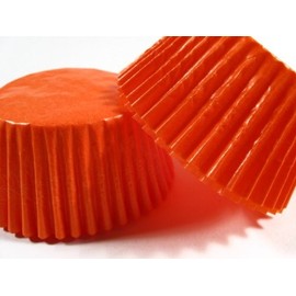 CK Products Orange Cupcake/Muffin Glassine Baking Cups Liners 500ct