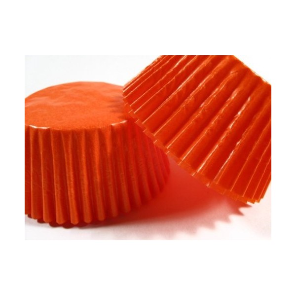 CK Products Orange Cupcake/Muffin Glassine Baking Cups Liners 500ct