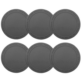 Prurex Silicone Bottom Protector for the Bottom of Mugs and Other Containers with a Bottom Diameter of 2.75" 70 mm,Multi-Use Non-Slip Mat(6 Pack)