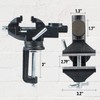 Updated Table Vise 3.2‘’ Constructed with Cast Steel, Clamp on