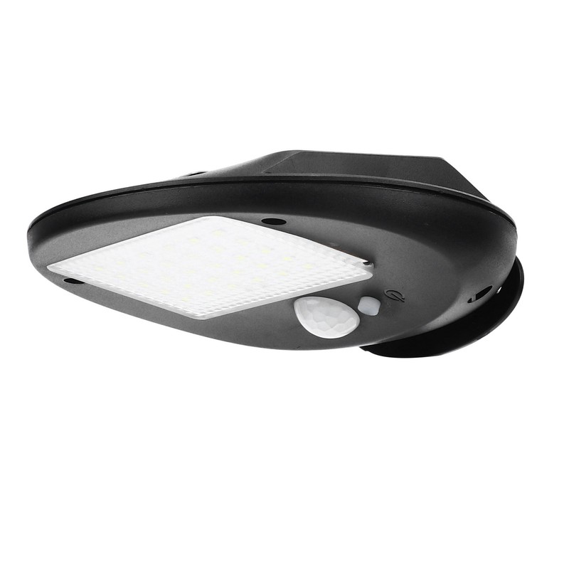 Solar Wall Lamp Sensitive Motion Sensor Weather Resistant Outdoor LED
