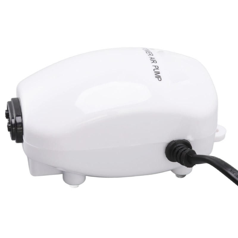 Fish Tank Oxygen Pump Ultra Quiet Powerful Dual Outlet Aquarium