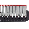 calhawk 12Pc 1/4" Drive SAE/MM Universal Deep Spline Socket Set