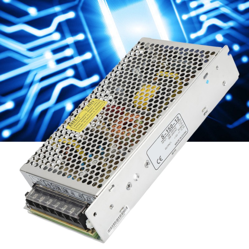 Switching Power Supply 150W Safety Protection Aluminum Alloy Material DC