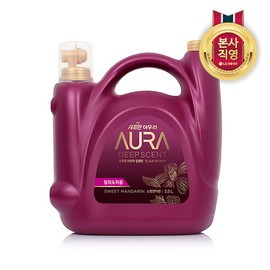 AURA Deep Scent 5.5L container Sweet Mandarin x 1 / 아우라 AURA 딥센트 5.5L용기 스윗만다린 x 1개