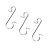 Mini 1-Inch S Hooks, Metal Hangers Hanging Hooks Multi-Purpose Metal