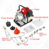 Gasoline Powered Water Pump 1.7HP 2-Stroke 43CC Commercial Water Transfer
