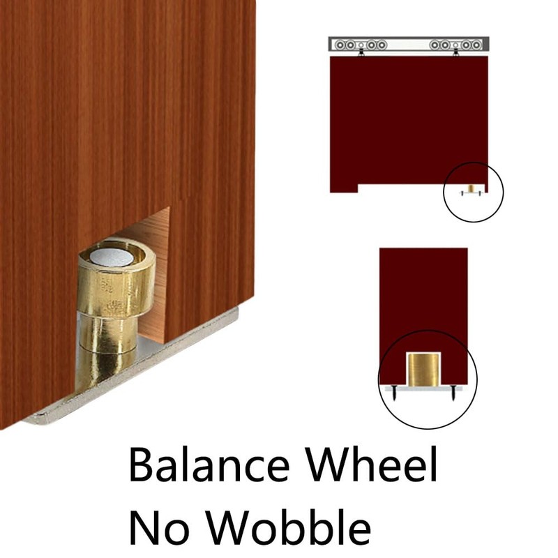 4 Pieces Sliding Door Guide 10mm Diameter Localization Stopper Guide