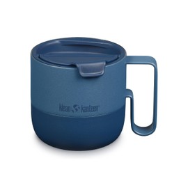Klean Kanteen Taza Rise de 14 oz - Acero inoxidable con tapa abatible - Stellar