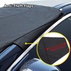 TOTMOX Car Windshield Cover All-Weather Windshield Snow Cover with Elastic