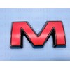 Auto Front & Rear GMC Black Red OVERLAY Emblem Badge