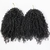 NFHAIR 100% Human Hair Knotless Pre-Separated Crochet Hair Extensions Human